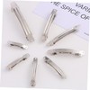 DOITOOL 50pcs Metal Spring Hair Barrettes Clips Durable DIY Hair