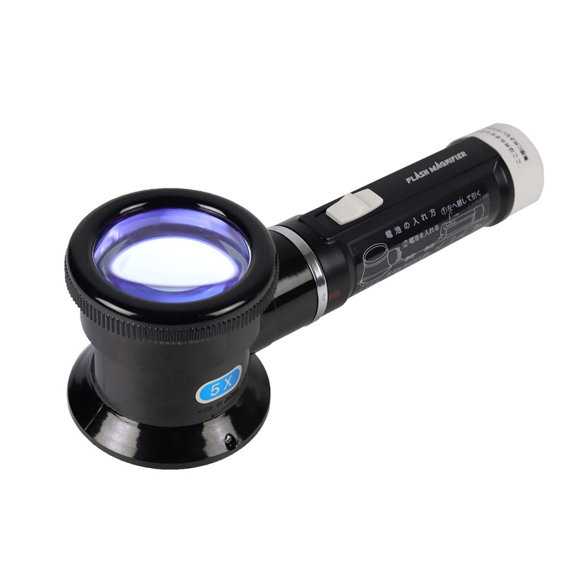 ENGINEER SL-36 Illuminated 5X Magnifying Inspection loupe with Integrated 'Graduated'