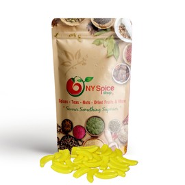 NY Spice Shop Yellow Dextrose Silly Bananas - Candy Bulk Banana Bites - Flavored Healthy Fruity Snacks (3 Pound)