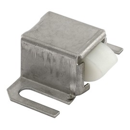 Prime-Line MP6014 Shower Door Catch, Nylon Tip, Stainless Steel (2 Pack)