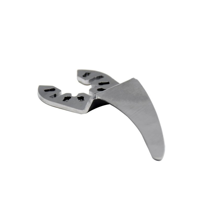 FUBAOLAI 4PCS Multi Tool Cold Knife Blades Bent Curved Windshield