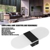 LED Wall Light Acrylic 360° Up Down 6W Warm Modern