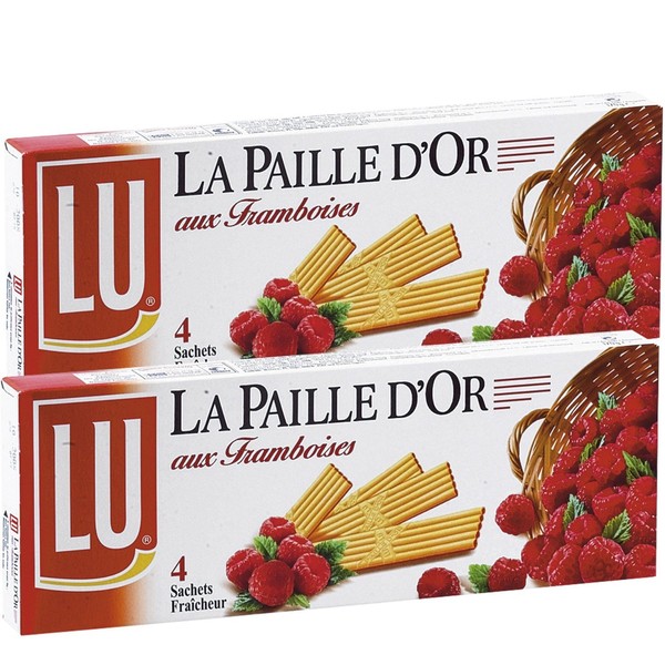 LU Paille d'Or - Raspberry Wafers - x 2 boxes
