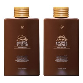 Bronze Turner Self Tanning Lotion, 5.1 fl oz (150 ml), Set of 2, Tanning Gel, Just Apply and Tanning