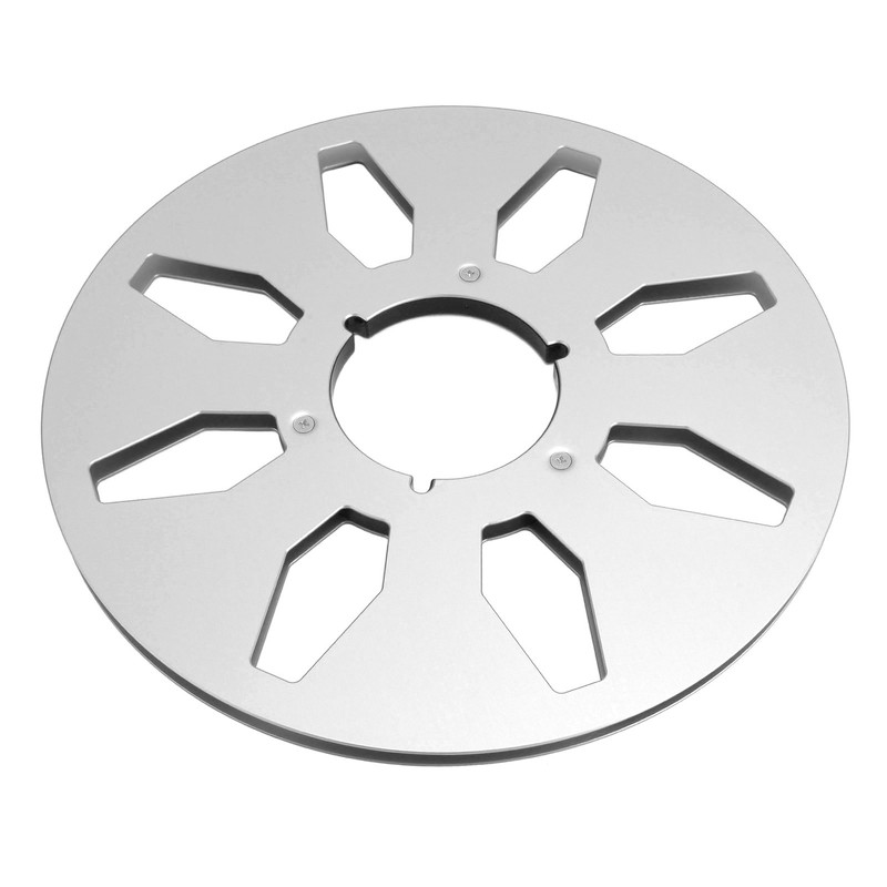 1/4 10.5 Inch Empty Tape Reel Professional 8 Holes Wind