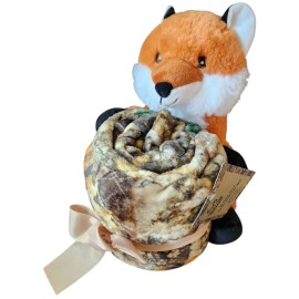 Realtree Edge Plush Toy And Throw Set