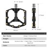 Ultralight Aluminum Alloy Bicycle Pedals 3 Bearings Bike Pedals AntiSlip