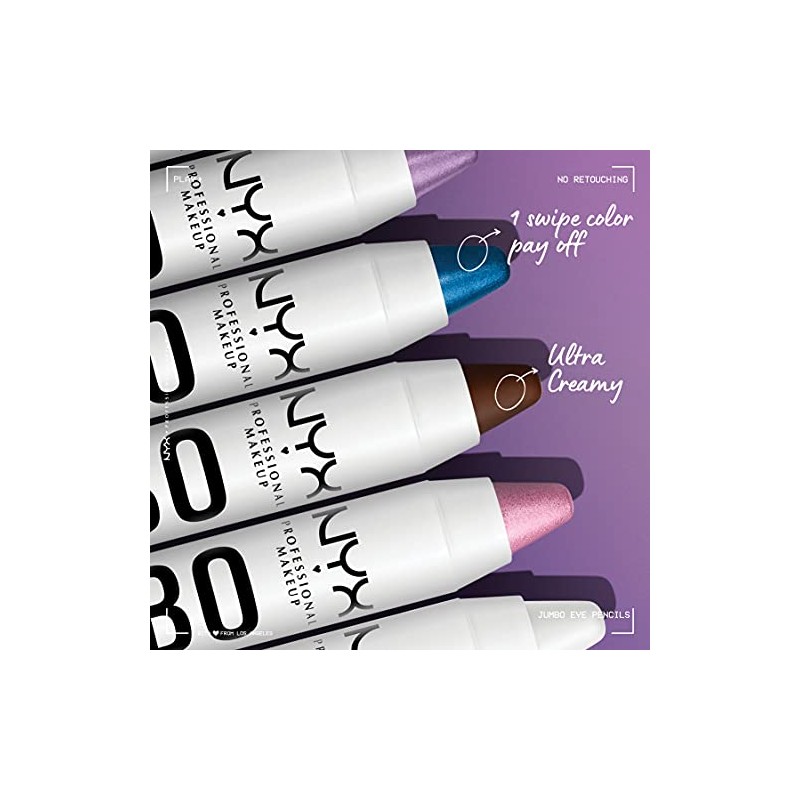 NYX Professional Makeup, Jumbo, Lápiz de ojos, Tono Frappe