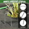 50 Pack 8 Inch Landscape Staples 11 Gauge Heavy Duty