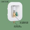 [1 Piece] Lingmfg Ice Maker Outlet Box PEX Crimp with
