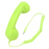 Retro Telephone Receiver Professional 3.5mm Plug Radiation Proof Wired Cellphone