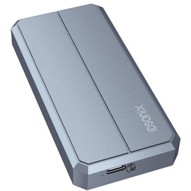 iDsonix 40Gbps M.2 Nvme ssd Enclosure, Aluminum Nvme Enclosure Triple Cooling Support Auto Sleep ssd 2280 M-Key with 2 in 1 USB 4.0 Cable, Compatible with Thunderbolt 3/4 USB 3.2/3.1/3.0/Type c