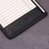 HISCOW Classy Leather Note Jotter with Pen Holder - Italian