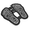 Rechargeable EMS Foot Massage Pad Foldable Adjustable Foot Massager Stimulator