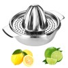 Stainless Steel Citrus Orange Juicer Lemon Lime Fruit Hand Squeezer