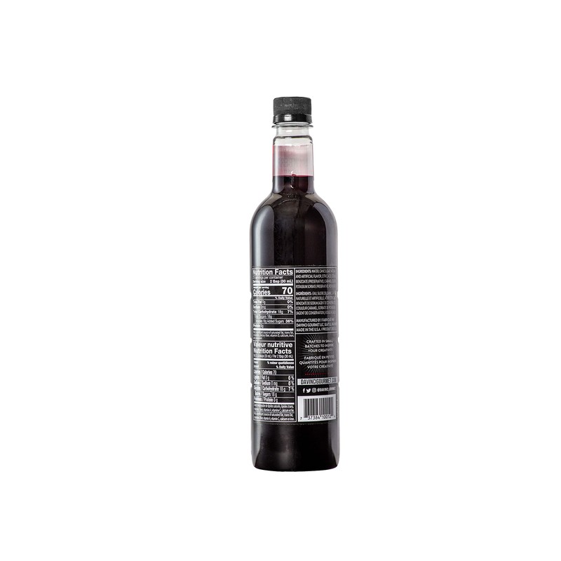 DaVinci Gourmet Classic Blackberry Syrup, 25.4 Fluid Ounces (Pack of