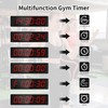 Gym Timer Portable Gym Clock with Start/Stop Button,Interval Timers Stopwatch