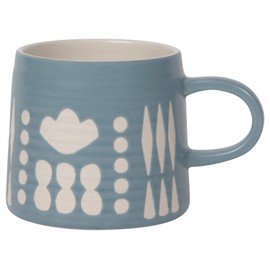 Danica Studio Collage Imprint Ceramic Mugs 14 oz