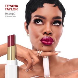 REVLON Bálsamo de brillo de vidrio súper brillante, bálsamo labial teñido brillante transparente, fórmula hidratante con ácido hialurónico, aloe y cua