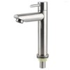 PLEAVIT Single Faucet Standing Faucet Single Lever Stainless Steel Water