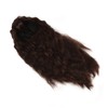 Women Long Brown Wavy Wig Heat Resistant Soft Fluffy Brown