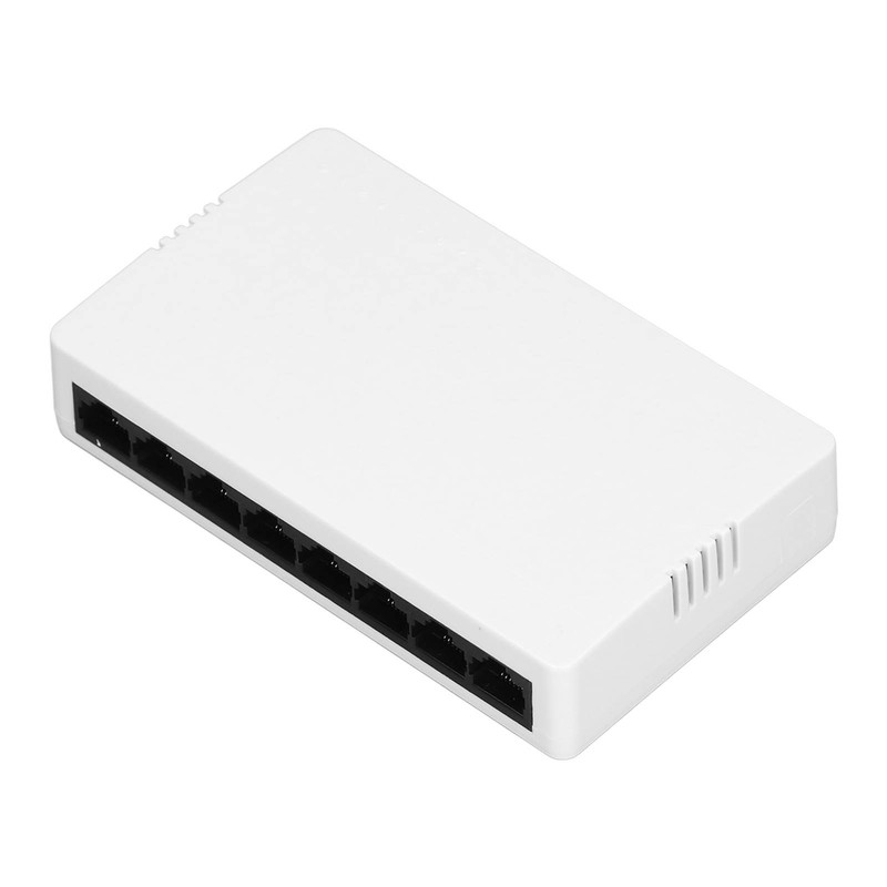 8 Port Ethernet Net Switch High Speed Stability Silent Operation