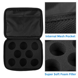 Yoyo Ball Holder Storage Bag Shock-Absorbing Yo Yo Protective Bag Case for 8 Yoyo Balls and Accessories GTRH