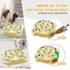 KADTC Interaktives Hunde- & Katzen-Puzzle-Spielzeug – 2-in-1 Leckerli-Spender & Slow