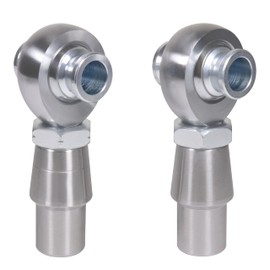 3/4" Heim Joints Rod End Kit Thread 0.75" Chromoly Heim Joints Suspension Kit Right and Left Hand Traction Bars Steering Kit with Round Tube Adapter Misalignment Spacer Jam Nuts (1 set-3/4inch)