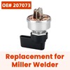 YCLL Starter Ignition Switch for Miller Welder,4 Position 5 Terminal