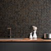 DICOFUN 1 Sheet Rustic Slate Look Peel and Stick Backsplash