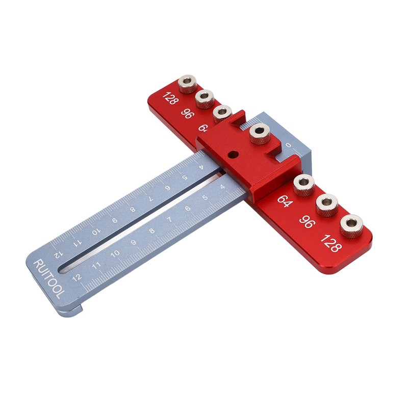 Cabinet Hardware Jig Accurate Fast Small Woodworking Drilling Guide Tool