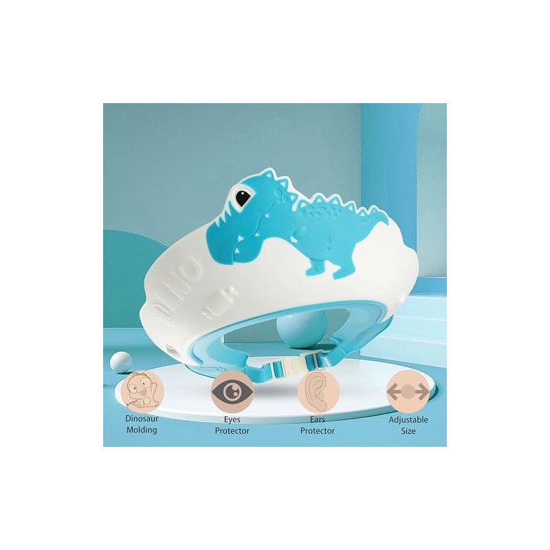 Thcbme Gorro Ducha Visera Niños Protector Ojos Oídos Años Bonita