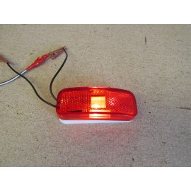 Optronics Glo Brite 118A/117R Replacement -RV Trailer Truck Side Marker Light - Red Lens