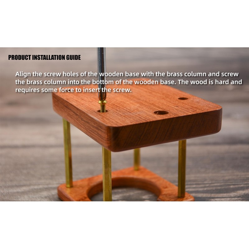 NEOUZA Coffee Tamping Station, Portafilter Stand Holder, Fits Most Espresso