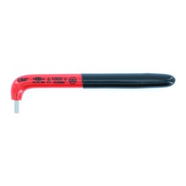 Insulated Inch Hex L-Key. 7/64" x 3.7". Short length ..625"