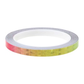 BULLSPANN Reflective Tape, For Outdoor Parking Lots, Bicycles, Motorcycles, High Brightness, Night Work, Security Measures, Reflective Seal, High Visibility, Night Outdoors, Cars, Multicolored