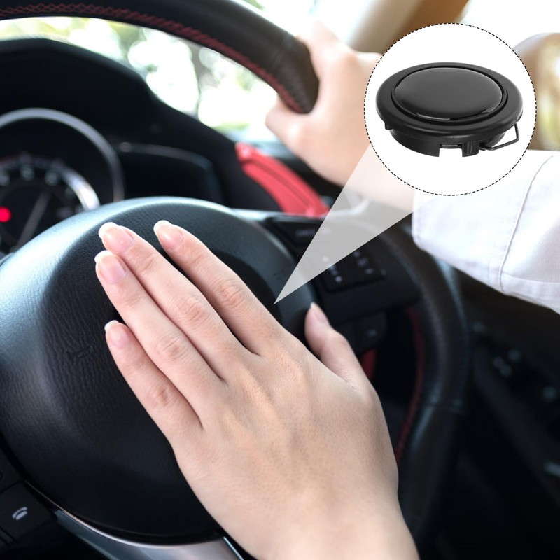 Alipis Horn Button for Car Steering Wheel Horn Fit Plastic