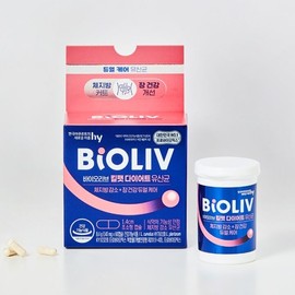 Korea Yakult BioLIVE KillFat Diet Probiotics (140mg x 60 Capsules) 60 Capsules / 한국야쿠르트 바이오리브 킬팻 다이어트 유산균 (140mg X 60캡슐)