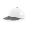 Richardson 112 Trucker Hat White/Charcoal, OSFM