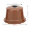 3Pcs Reusable Refillable Coffee Capsule Filter Cup for Caffitaly, Economical