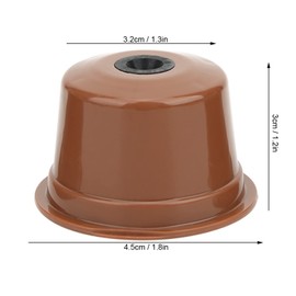3Pcs Reusable Refillable Coffee Capsule Filter Cup for Caffitaly, Economical and Environmentally Friendly