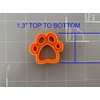 Dog Paw Cookie Cutter (1.5")