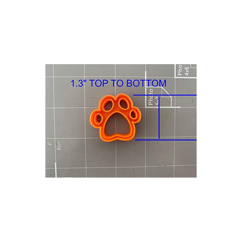 Dog Paw Cookie Cutter (1.5")