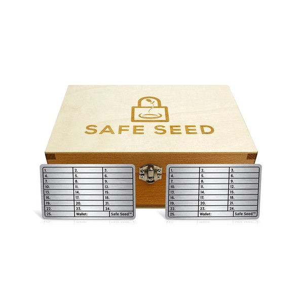 Safe Seed Molybdenum Edition Complete Metal Stamp Kit 12-25 Word