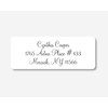 60ct - Wedding Invitation Return Address Labels, Wedding Invitation Return
