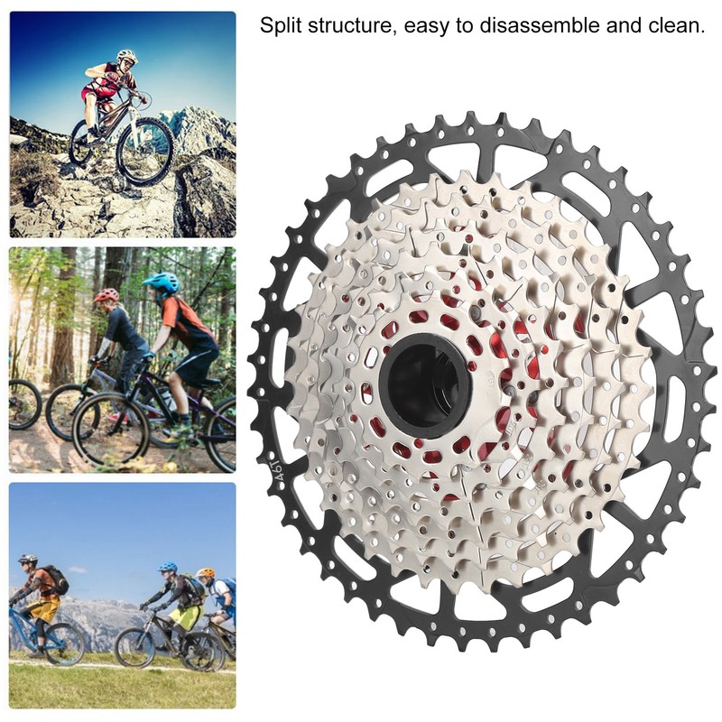 VG Sports 9 Speed 11‑46T Split Structure Mountain Bike Cassette