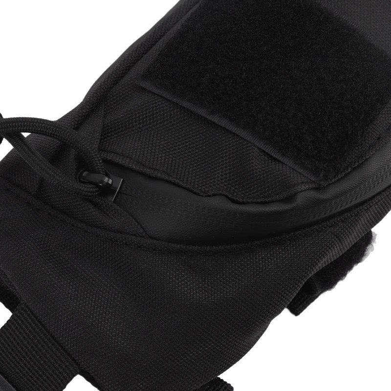 Atyhao Backpack Strap Pouch, Clip On Pouch Double Layers Waterproof