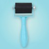 Rubber Roller, 1.4in Width Plastic Handle Printmaking Brayer for Anti
