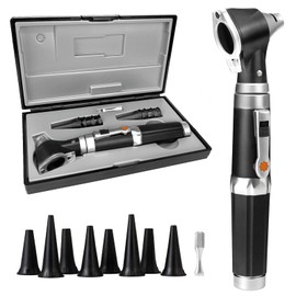 SCIAN Otoscope with Light, Ear Infection Detector and Pocket Ear Scope, Includes Hard Plastic Case, Suitable for Children, Adults, Doctors, Pets, Available in Several Colours